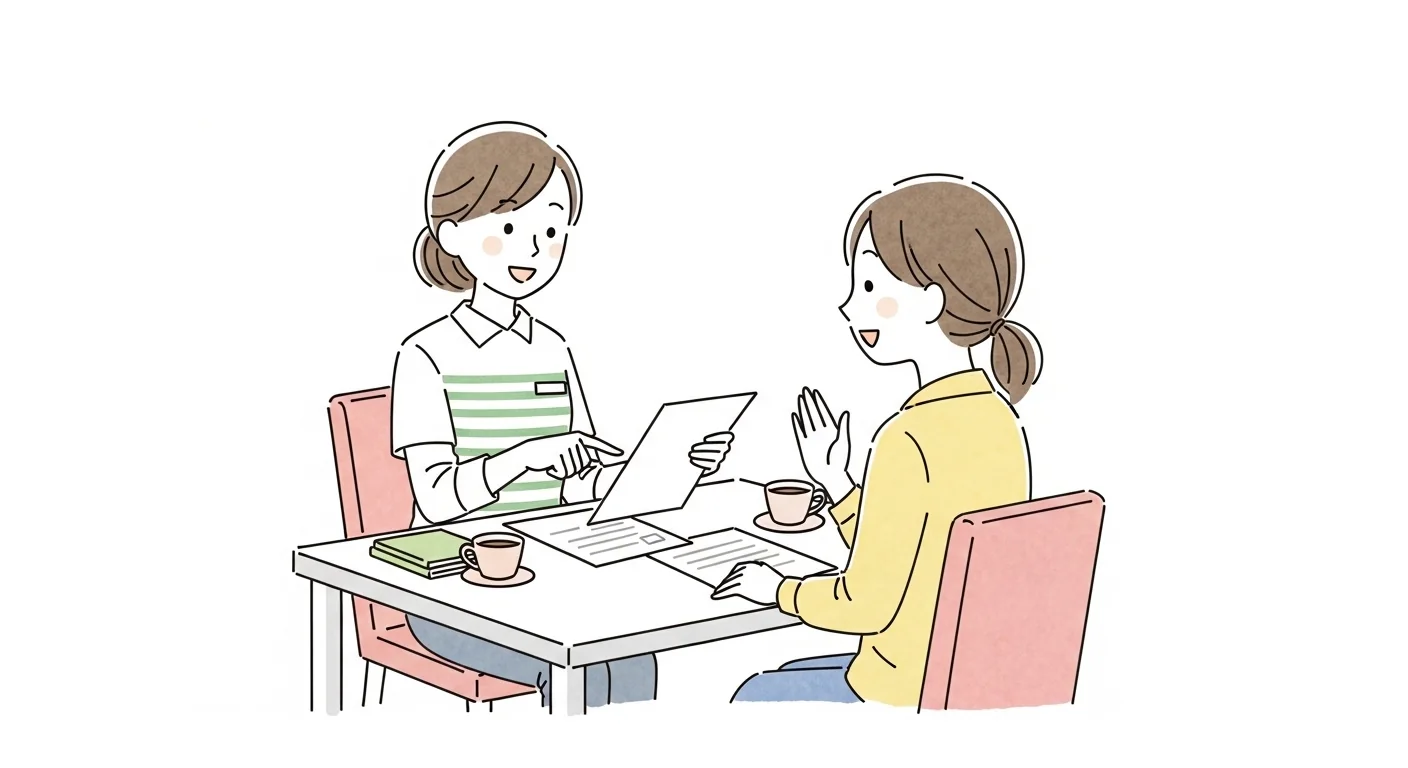 地域連携のイラスト